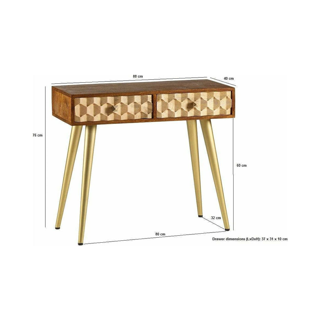 EDISON CONSOLE TABLE/DESK (5917164339368)