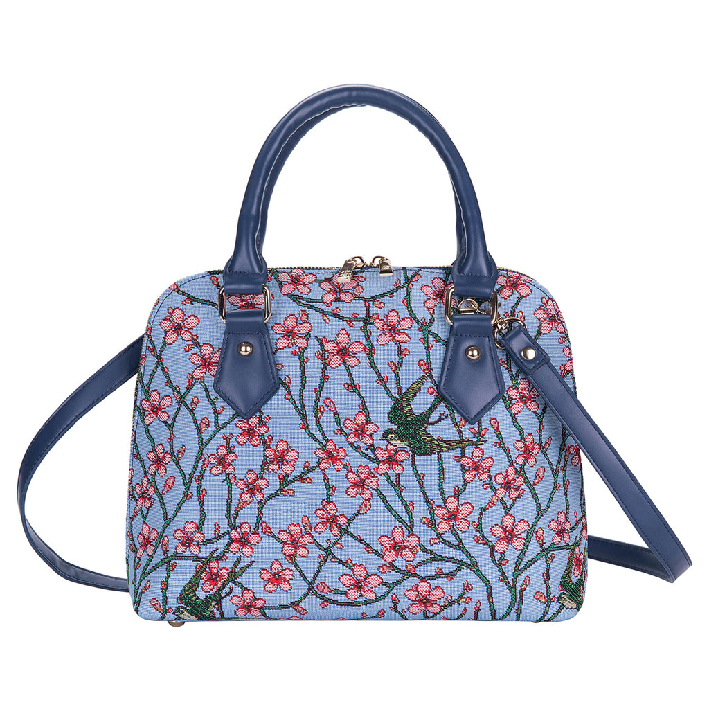 Shoulder Bag - Blossom and Swallow (5957657690280)