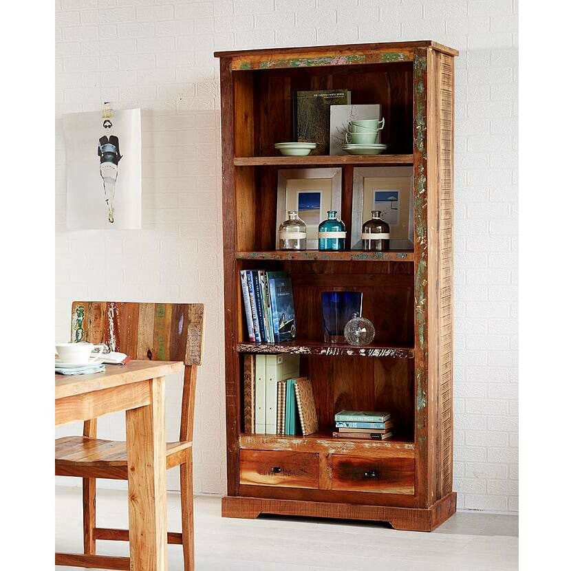 COASTAL LARGE BOOKCASE (5917155786920)