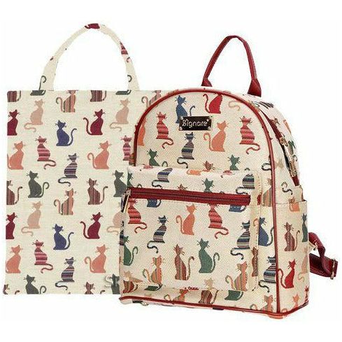 Day Pack - Eco Bag - Cheeky Cat (5962459775144)