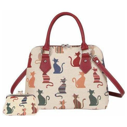 Convertible Bag - Frame Purse - Cheeky Cat (5962459414696)