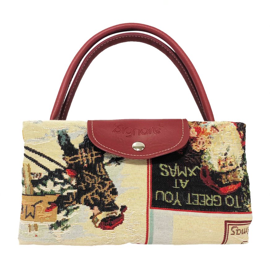 Foldaway Bag - Xmas Santa (5957660606632)