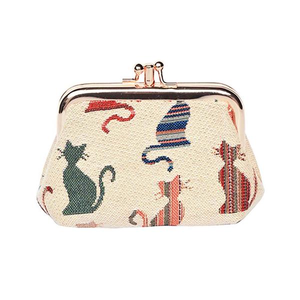 Convertible Bag - Frame Purse - Cheeky Cat (5962459414696)