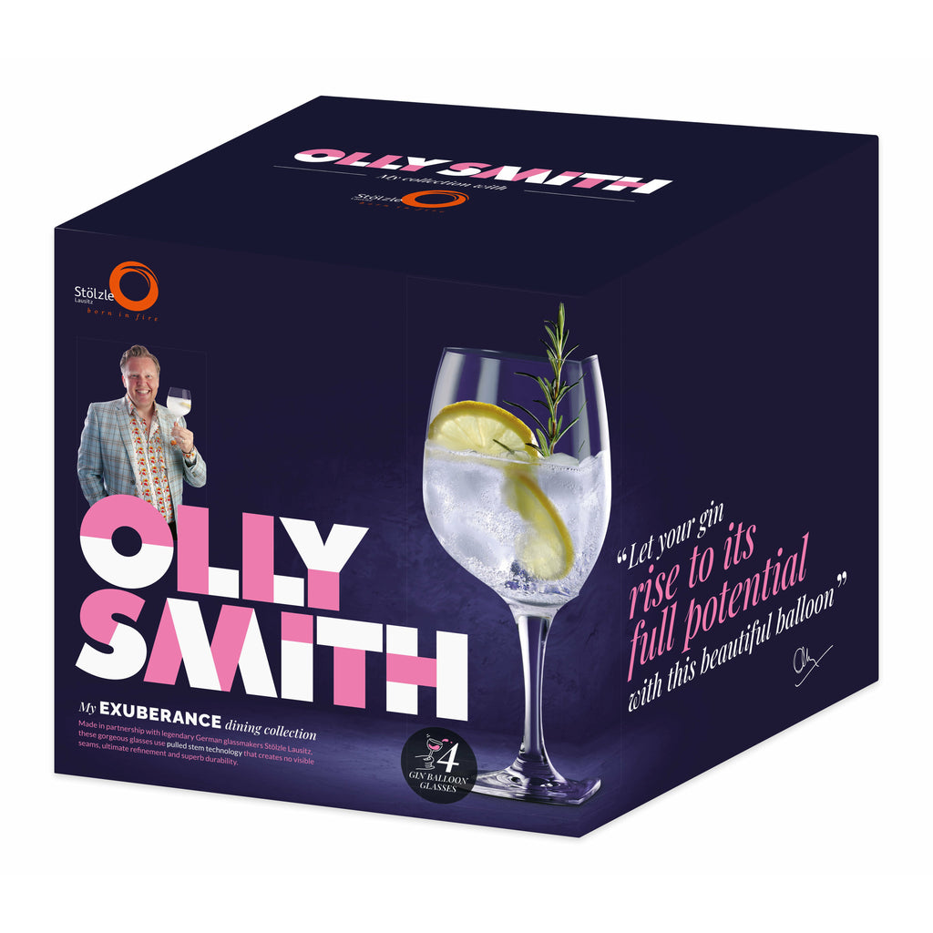 Stölzle Lausitz Olly Smith Exuberance Gin Balloon set of 4 - 755ml. (7466168844506)