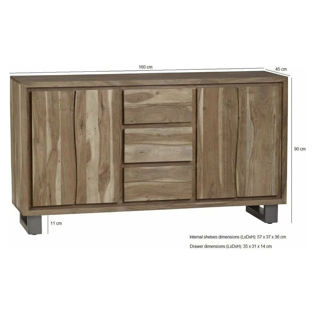 BALTIC LIVE EDGE EXTRA LARGE SIDEBOARD (5917165584552)