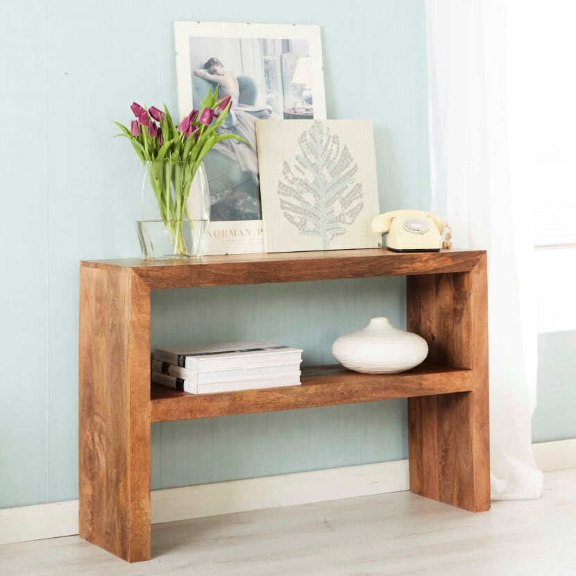 TOKO LIGHT MANGO CONSOLE TABLE (5917160669352)