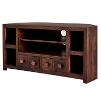 TOKO DARK MANGO CORNER TV UNIT (5917159325864)