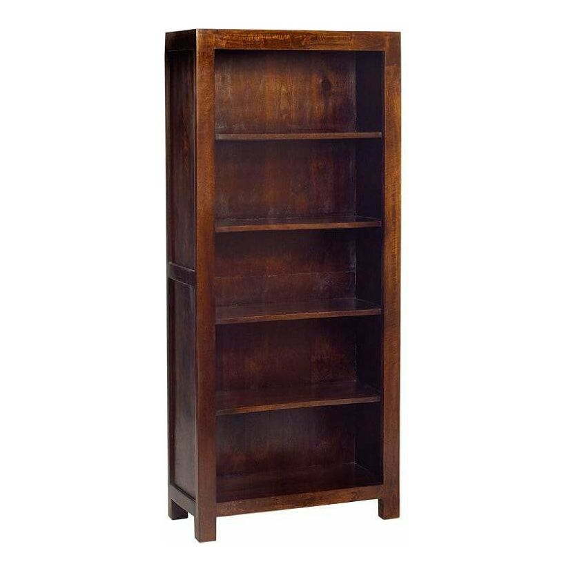 TOKO DARK MANGO LARGE OPEN BOOKCASE (5917159784616)