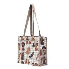 Shopper Bag - Cavalier King Charles Spaniel (5962464821416)