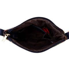 Sling Bag - Strawberry Thief Blue (5962465378472)