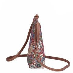 Sling Bag - Strawberry Thief Red (5962465411240)