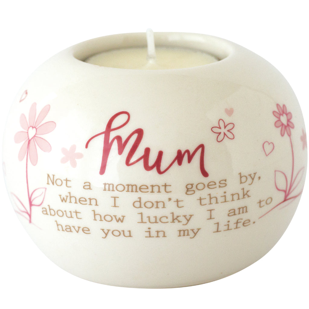 Ceramic Tea Light Mum (5943650681000)