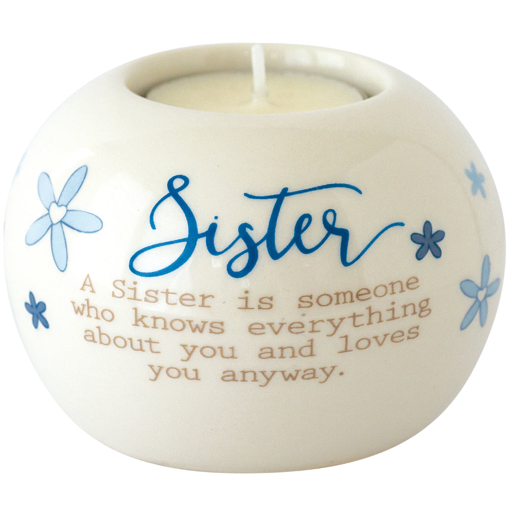 Ceramic Tea Light Sister (5943650779304)