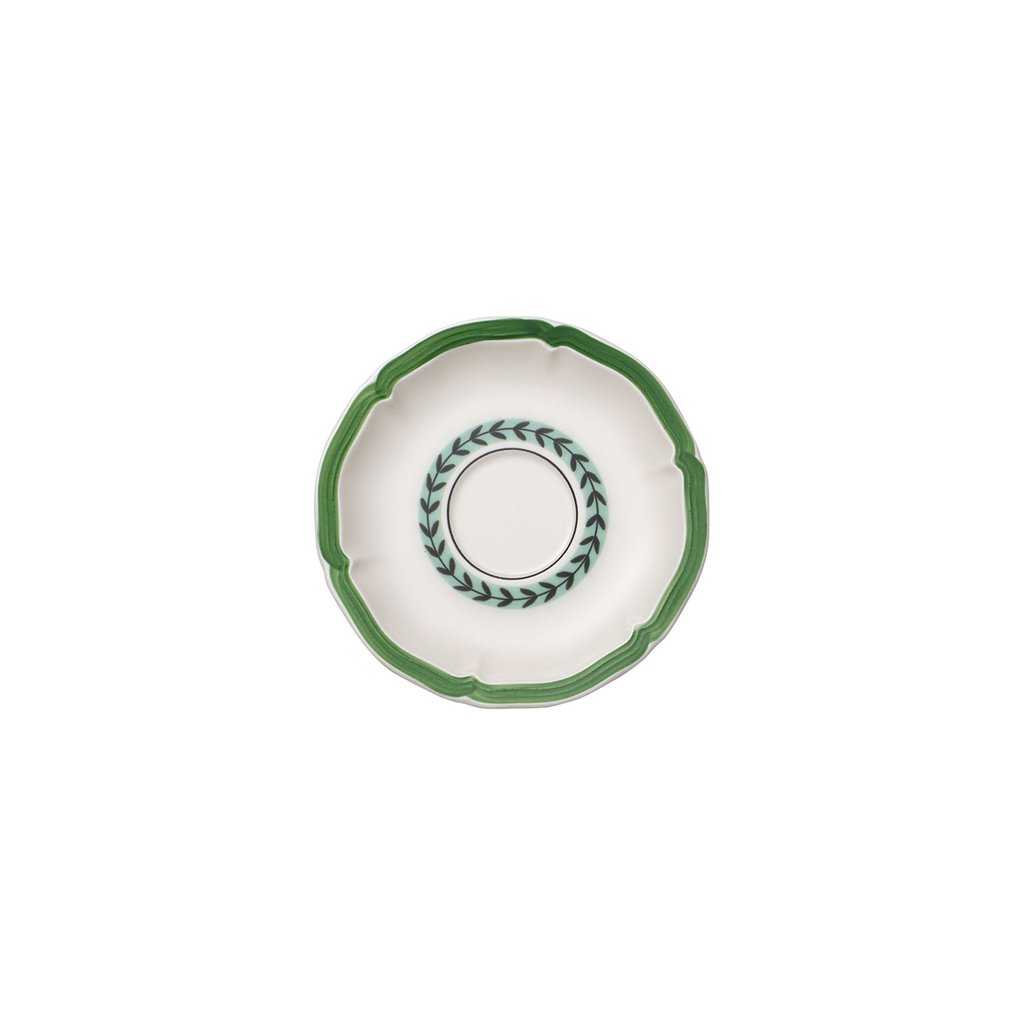 French Garden Green Line Saucer espresso cup (6103935615144)