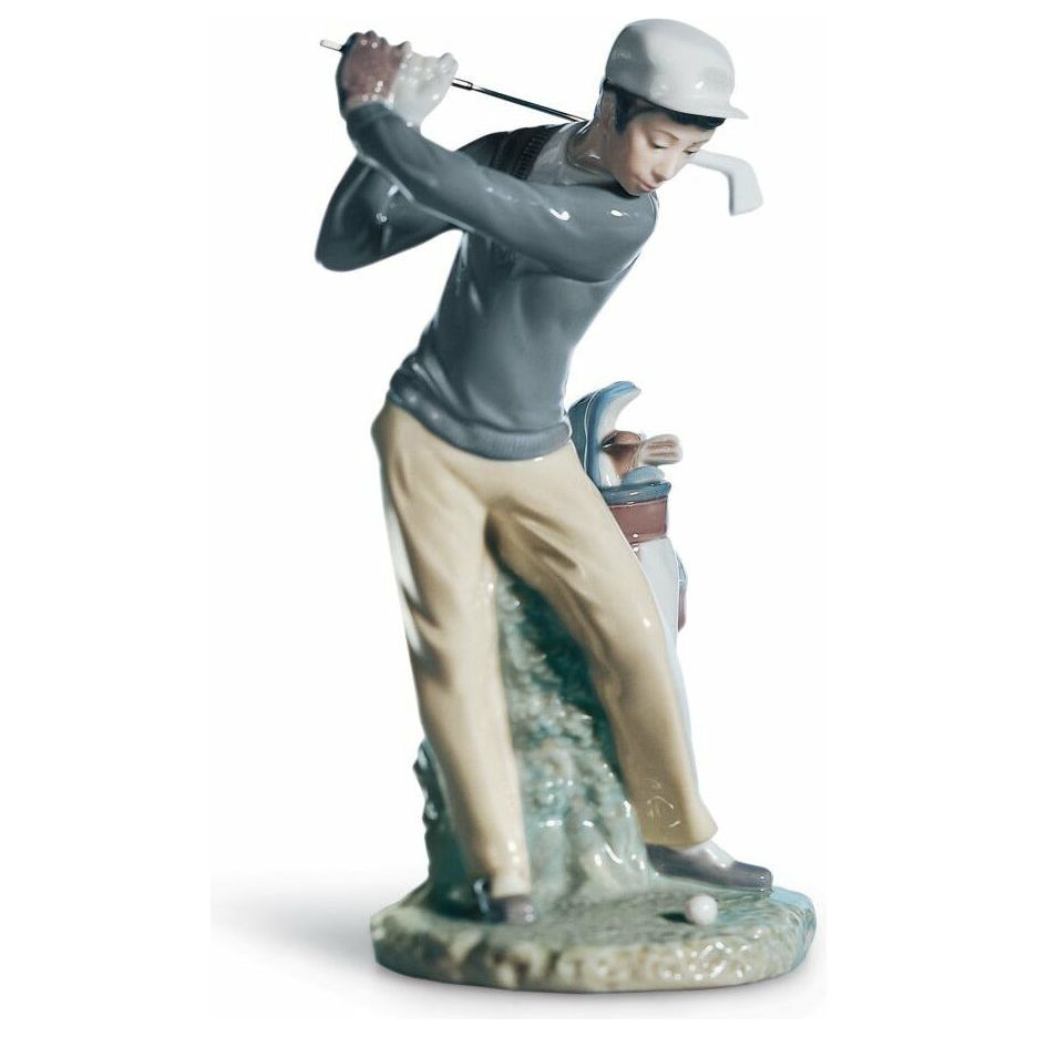 Lladro Golfer Figurine (5869474054312)