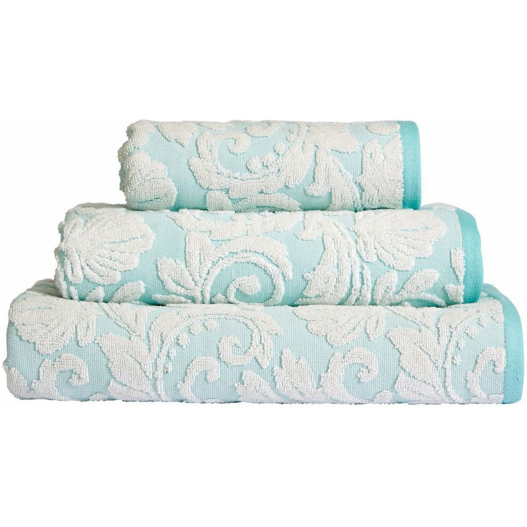 Aqua Blenheim Towels (6274326331560)